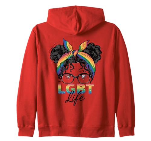 LGBT Mom Life - Mutter Sohn Tochter LGBTQ Pride Month Mama Kapuzenjacke LGBT Mom Life - Mutter Sohn Tochter LGBTQ Pride Month Mama Kapuzenjacke von Queer & Co Apparel.USA
