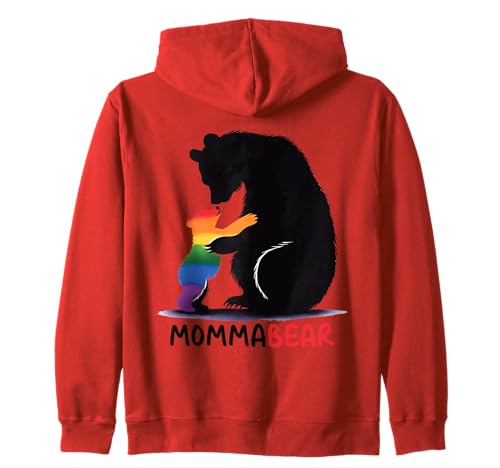 Mama Bear LGBT Mom - Mutter Sohn Tochter LGBTQ Pride Monat Kapuzenjacke Mama Bear LGBT Mom - Mutter Sohn Tochter LGBTQ Pride Monat Kapuzenjacke von Queer & Co Apparel.USA