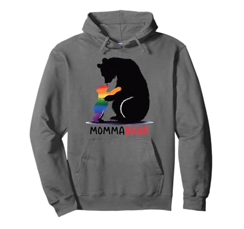 Mama Bear LGBT Mom - Mutter Sohn Tochter LGBTQ Pride Monat Pullover Hoodie von Queer & Co Apparel.USA
