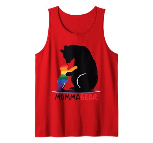 Mama Bear LGBT Mom - Mutter Sohn Tochter LGBTQ Pride Monat Tank Top Mama Bear LGBT Mom - Mutter Sohn Tochter LGBTQ Pride Monat Tank Top von Queer & Co Apparel.USA