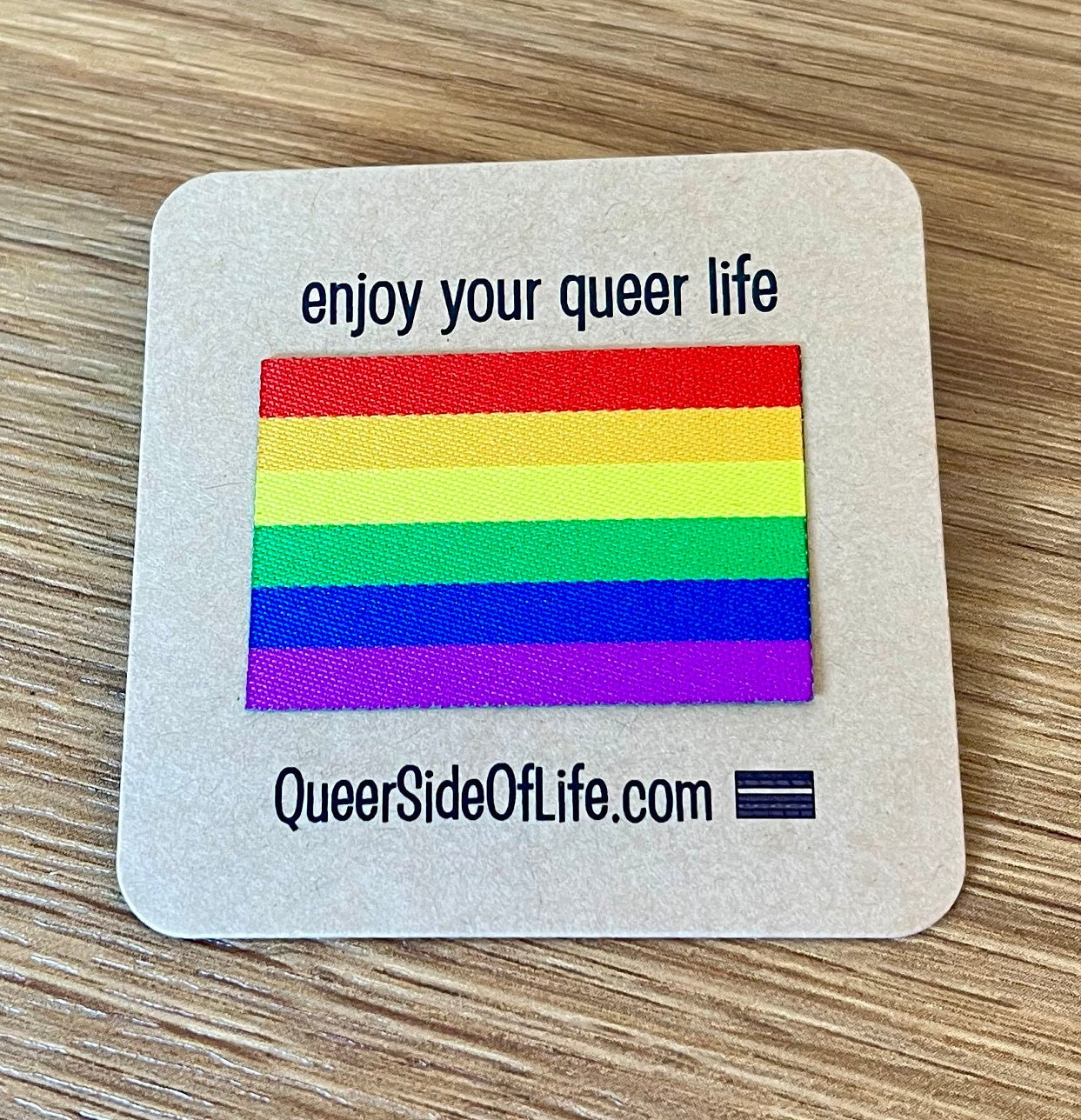 Regenbogenflagge Zum Aufbügeln - Pride Aufbügelpatch Hochwertige Verarbeitung Intensive Farben Regenbogenflagge Zum Aufbügeln - Pride Aufbügelpatch Hochwertige Verarbeitung Intensive Farben von QueerSideOfLife