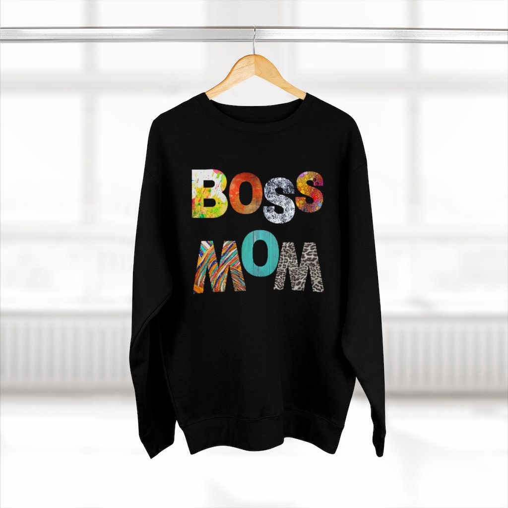 Boss Mama, Designer Sweatshirt, Geschenk Für Mama Geschenke, Hoodies Und Sweatshirts von QuellomoonCollection