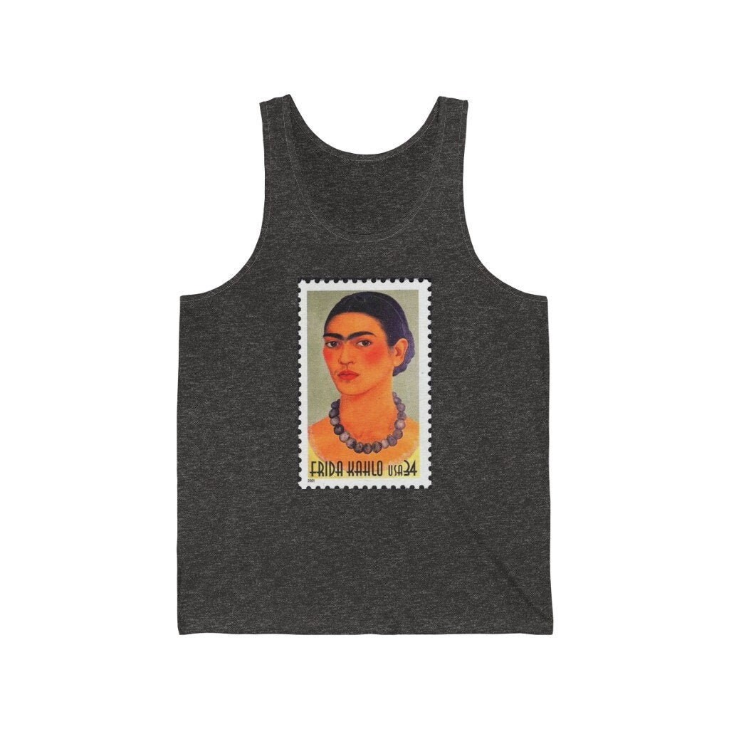 Freda Kahlo Designer Tank Top, Briefmarke Mode von QuellomoonCollection