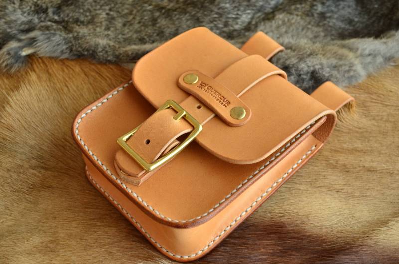 Natürliche Leder Hüfttasche Natürliche Leder Hüfttasche von Quercur
