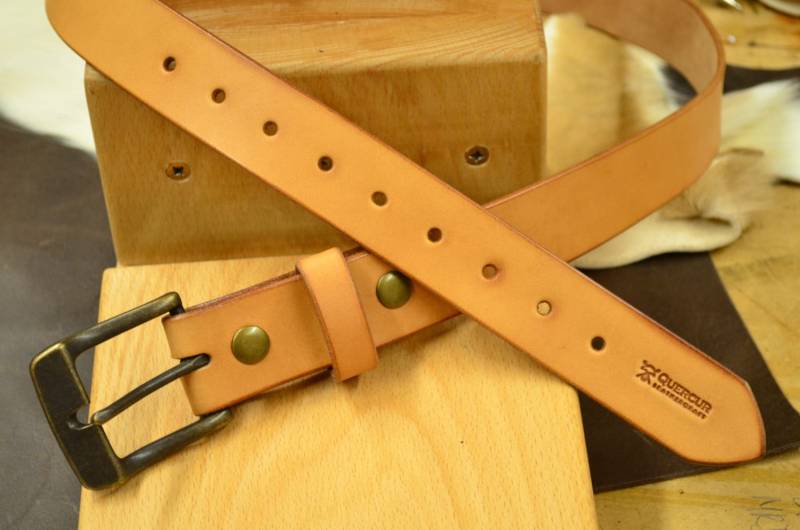 Naturleder Gürtel von Quercur