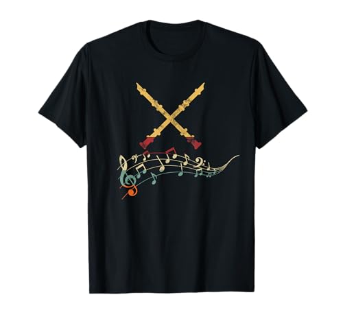Querflöte Design Orchester Musik Flöten Konzert Damen T-Shirt von Querflöten Holzblasinstrument Orchesterprobe