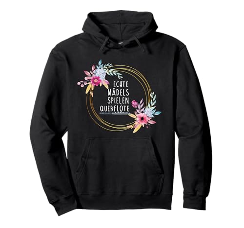 Querflöte Orchester Musik Flöten Konzert Damen Mädchen Pullover Hoodie von Querflöten Holzblasinstrument Orchesterprobe