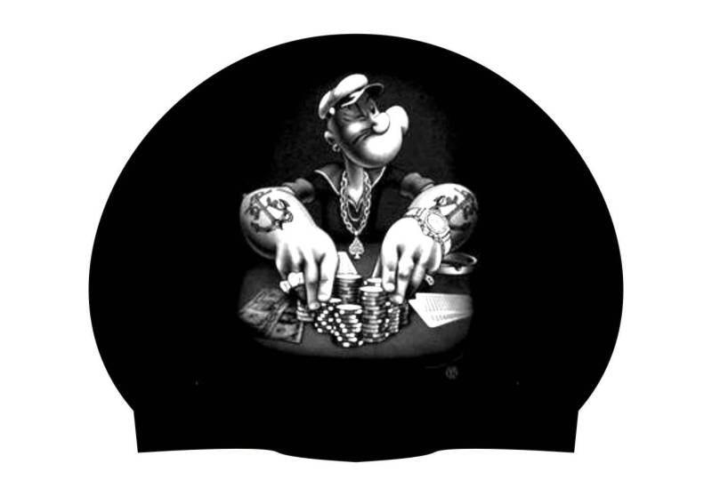 Silikon Badekappe Mit Aufdruck von QuerillazSwimcaps