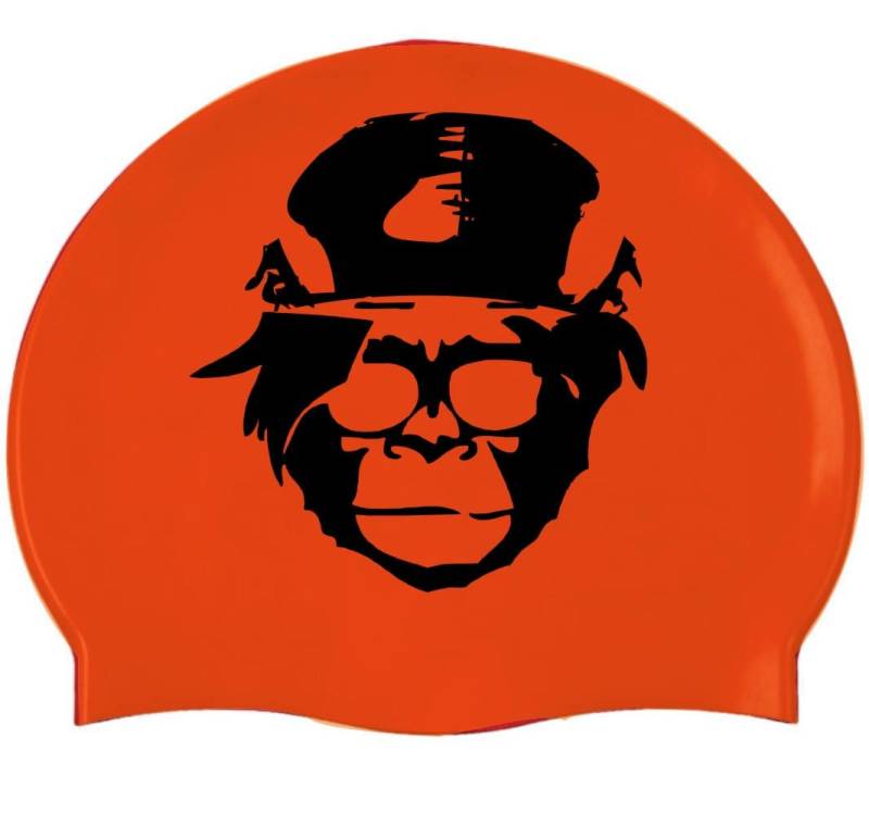 Silikon Badekappe Mit Aufdruck Silikon Badekappe Mit Aufdruck von QuerillazSwimcaps