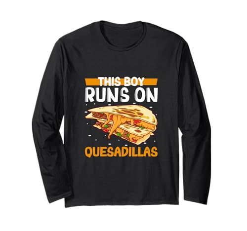 Männer lieben Quesadillas Langarmshirt Männer lieben Quesadillas Langarmshirt von Quesadilla Designs