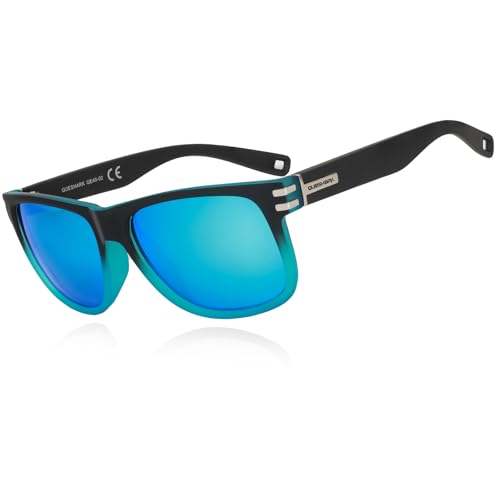 Queshark Sonnenbrille Herren, Luxus Retro Vintage Ultraleicht, UV400 Sonnenbrille Herren Polarisiert für Fahren Angeln Laufen Wandern Golf Reiten Queshark Sonnenbrille Herren, Luxus Retro Vintage Ultraleicht, UV400 Sonnenbrille Herren Polarisiert für Fahren Angeln Laufen Wandern Golf Reiten von Queshark
