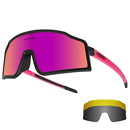 Queshark Radfahren Sonnenbrillen Fahrradbrillen Für Männer Frauen 1 Polarisierte 2 HD Linse Anti UVA UVB Für MTB Rennrad Laufen Angeln Wandern Queshark Radfahren Sonnenbrillen Fahrradbrillen Für Männer Frauen 1 Polarisierte 2 HD Linse Anti UVA UVB Für MTB Rennrad Laufen Angeln Wandern von Queshark