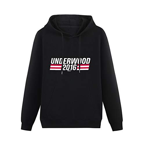 Questo Men's Hoody House of Cards Underwood Hoodies Pullover Long Sleeve Sweatshirts M von Questo