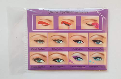Quick Make-up Eyeliner Stickies COMPLETE SET, 80 Stück von Quick Eyeliner Stickies