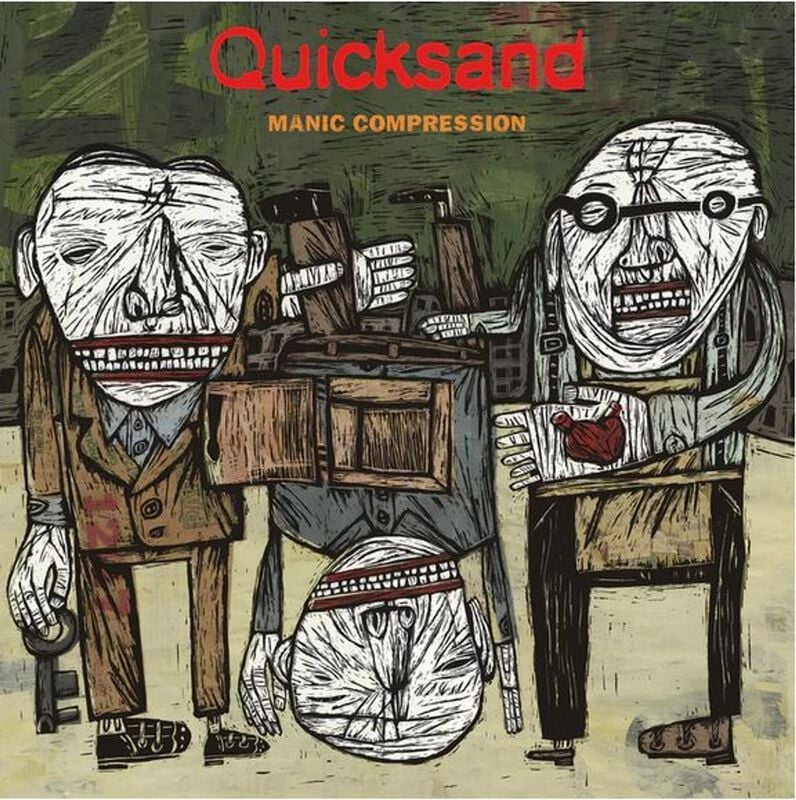 Quicksand Manic Compression LP multicolor von Quicksand
