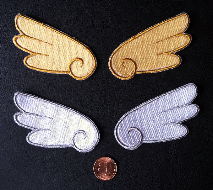 Clamp Card Captor Sakura Flügel Gestickter Cosplay Patch von QuidVis