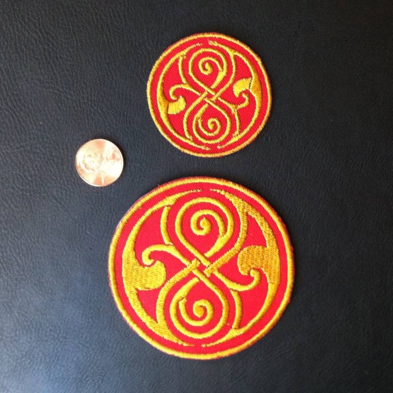 Doctor Who Siegel Von Rassilon Aufnäher von QuidVis