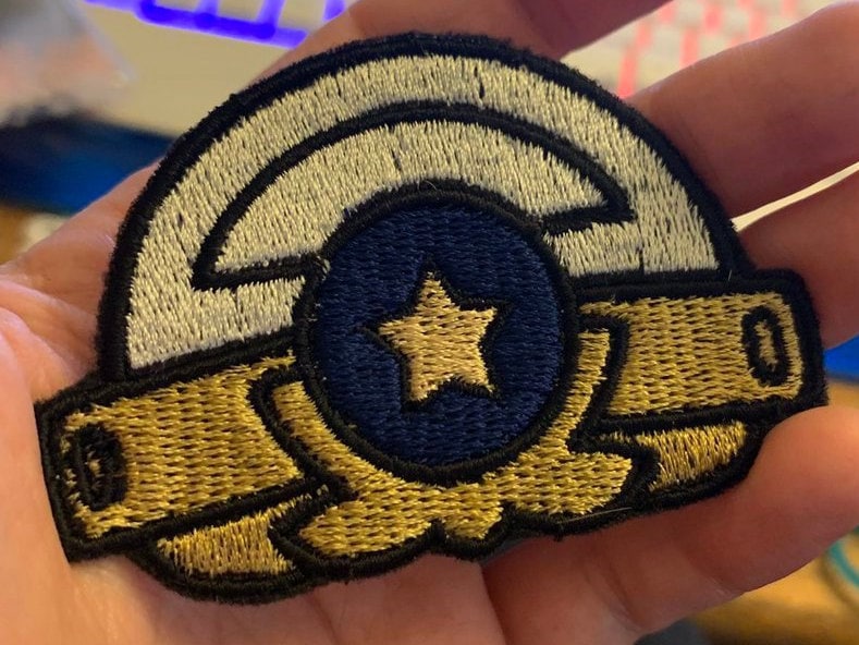 Sarazanmai Reo Und Mabu Polizei Bestickte Cosplay Patches von QuidVis