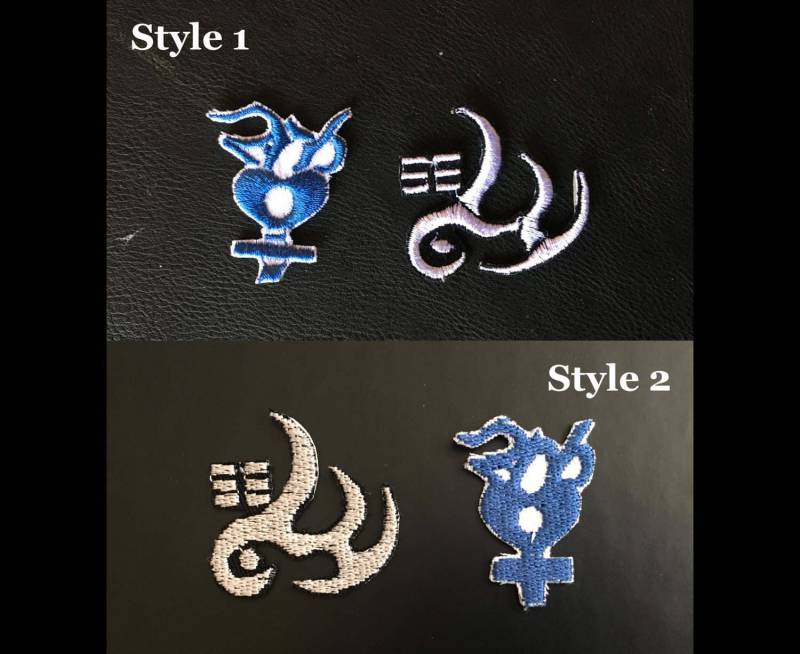 Super Dangan Ronpa 2 Peko Oder Tsumiki Bestickte Cosplay Patches von QuidVis