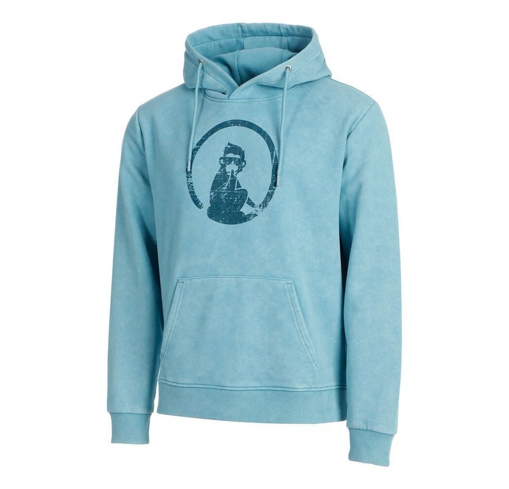 Quiet Please Kapuzensweatshirt Endlessly Washed Out Loose Fit Hoody M von Quiet Please