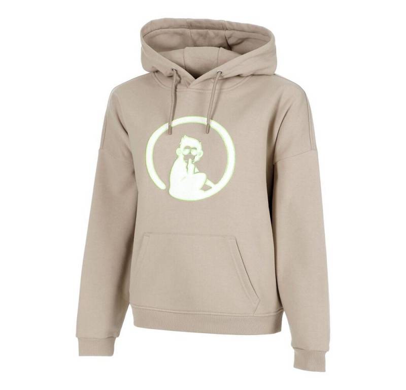 Quiet Please Kapuzensweatshirt Wild Oversize Embroided Hoody W von Quiet Please