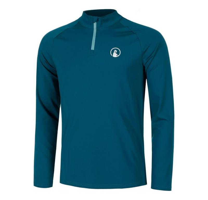 Quiet Please Longsleeve Big Serve 1/4 Zip Longsleeve von Quiet Please