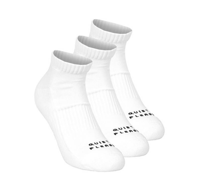 Quiet Please Tennissocken Performance Socks Short 3 Pack von Quiet Please