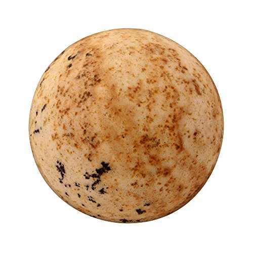 Quiges Austauschbare Mini Coin 12mm Wechselstein Sandfarbe Jasper Naturstein für Ringe-Ohrringe-Anhänger-Armband Halter von Quiges