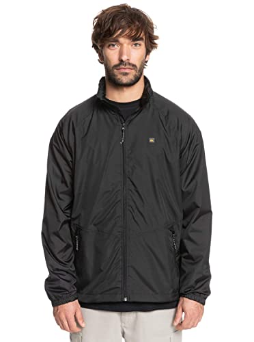 Quiksilver Herren Waterman Shell Shock 3 Jacke Windjacke, schwarz, Medium von Quiksilver