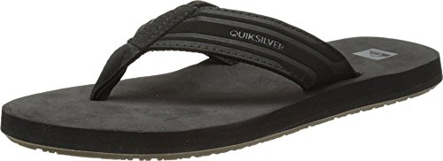 Quiksilver Herren Monkey Wrench Sandalen, Schwarz (Black/Black/Brown XKKC), 42 EU von Quiksilver