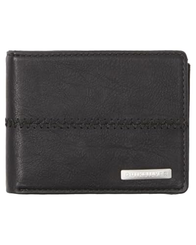 Quiksilver™ Stitchy Trifold Wallet Dreifach faltbares Portemonnaie Männer, Braun von Quiksilver