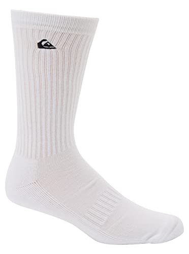 Quiksilver 2 Pack Solid - Crew Socks - Crew-Socken - Männer - One size - Weiss. von Quiksilver