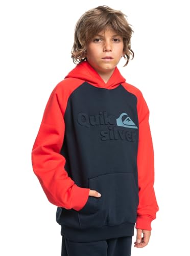 Quiksilver Age of Blue Emboss - Hooded Sweatshirt for Boys 8-16yrs - Kapuzenpulli - Jungs 4-16 - Schwarz. von Quiksilver