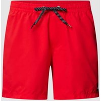 Quiksilver Badehose mit Tunnelzug Modell 'EVERYDAY SOLID VOLLEY' in Rot, Größe L von Quiksilver