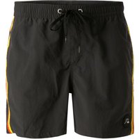 Quiksilver Herren Badeshorts schwarz Mikrofaser unifarben von Quiksilver