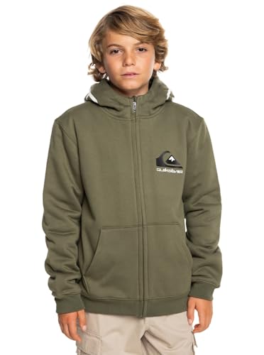 Quiksilver Boy's Best Wave Sherpa Youth Sweatshirt, Four Leaf Clover, 140 von Quiksilver
