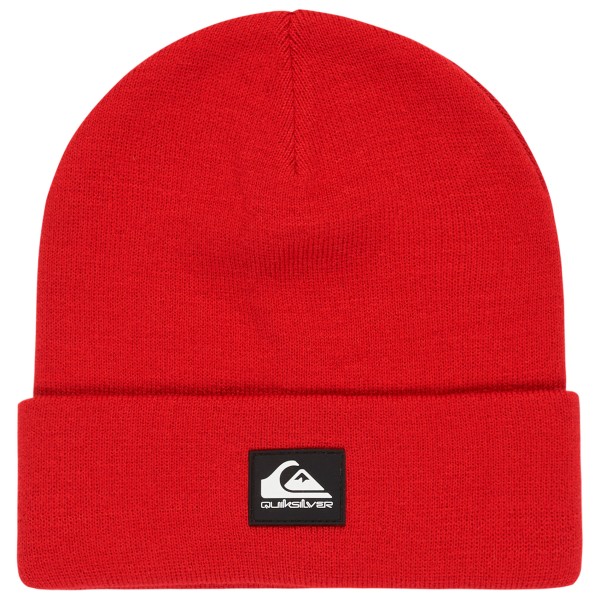 Quiksilver - Brigade Beanie - Mütze Gr One Size rot von Quiksilver