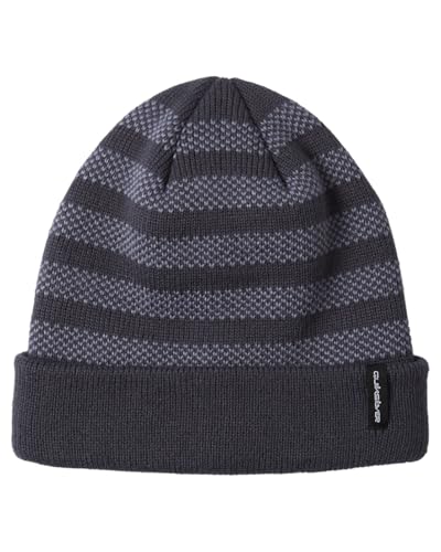 Quiksilver Calm Seas - Cuff Beanie for Men - Mütze mit Krempe - Männer - One Size - Blau. von Quiksilver