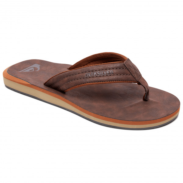 Quiksilver - Carver Nubuck - Sandalen Gr 12 - EU 45 braun von Quiksilver