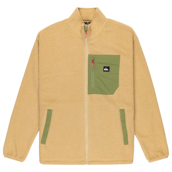 Quiksilver - Clean Coast Full-Zip - Fleecejacke Gr S beige von Quiksilver