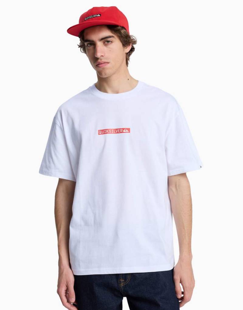 Quiksilver - DNA Clicker - Kurzärmliges T-Shirt in Weiß Quiksilver - DNA Clicker - Kurzärmliges T-Shirt in Weiß von Quiksilver
