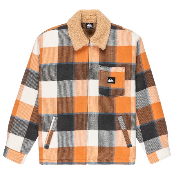 Quiksilver - DNA Sherpa Harrington Jacket - Freizeitjacke Gr S beige von Quiksilver