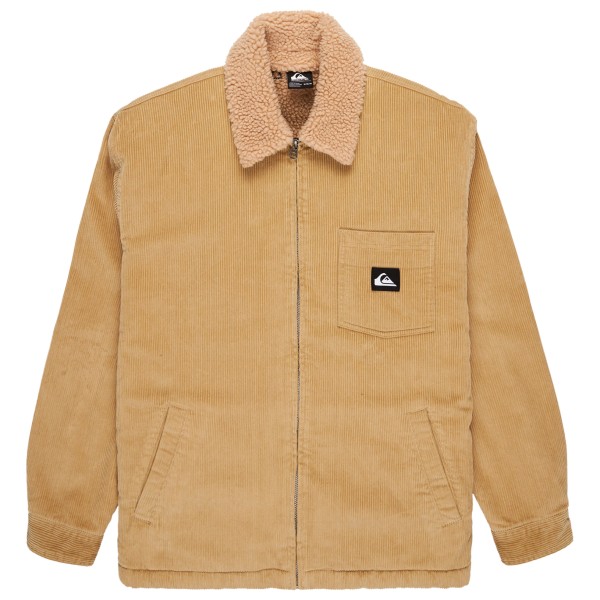 Quiksilver - DNA Sherpa Harrington Jacket - Freizeitjacke Gr S beige von Quiksilver