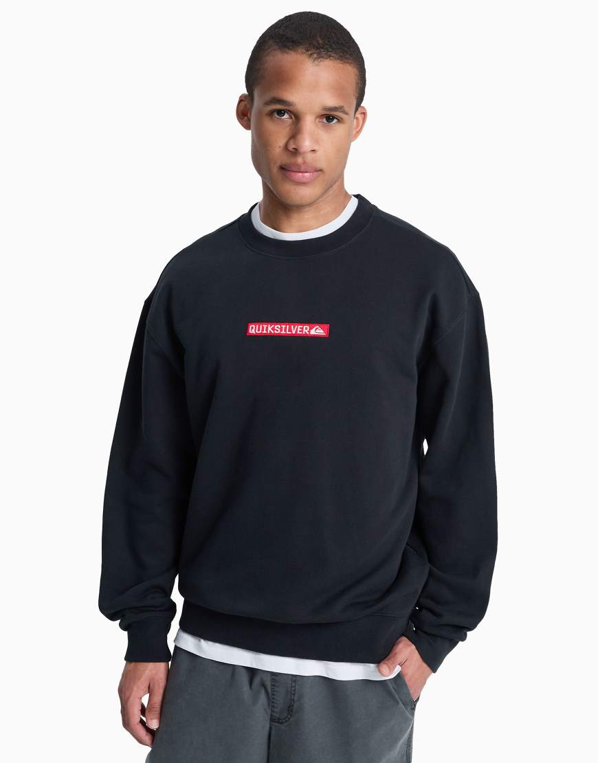 Quiksilver - DNA - Sweatshirt in Schwarz von Quiksilver