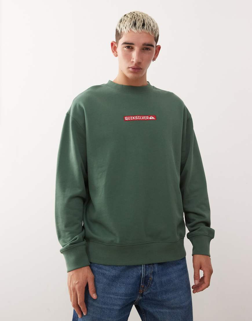 Quiksilver - DNA - Sweatshirt in Trekking-Grün-Bunt von Quiksilver