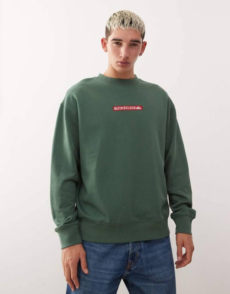 Quiksilver - DNA - Sweatshirt in Trekking-Grün-Bunt von Quiksilver