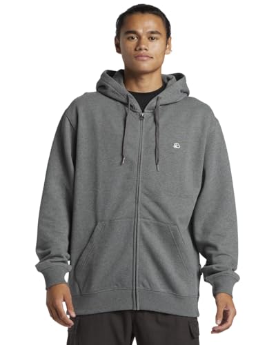 Quiksilver DNA Zip - Zip-Up Hoodie for Men - Kapuzenpulli mit Reißverschluss - Männer - Schwarz. von Quiksilver
