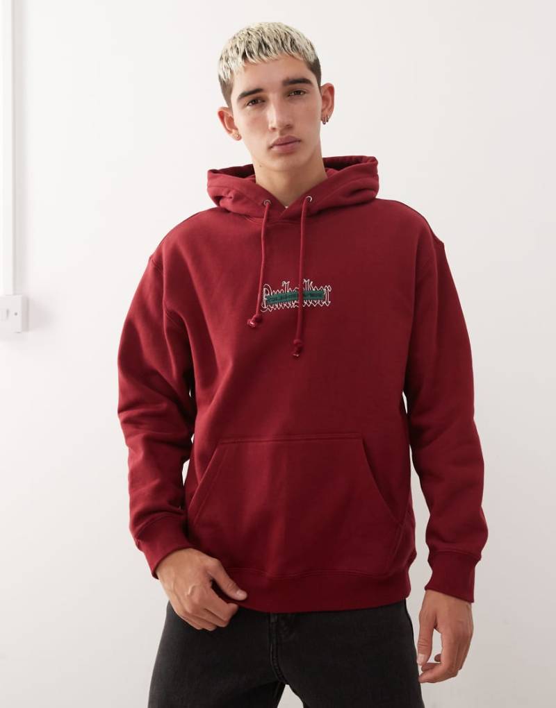 Quiksilver - Double Up - Kapuzenpullover in Biking Red-Rot Quiksilver - Double Up - Kapuzenpullover in Biking Red-Rot von Quiksilver