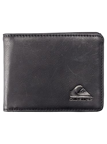 Quiksilver Slim Rays - Bi-Fold Wallet for Men - Zweifach faltbares Portemonnaie - Männer - S - Schwarz. von Quiksilver