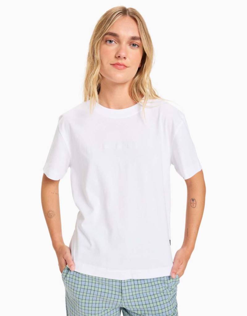 Quiksilver - Essential - Kurzärmliges T-Shirt in Weiß von Quiksilver